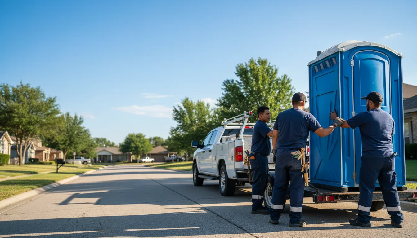 Portable Toilet Rental in Oakwood, GA near me